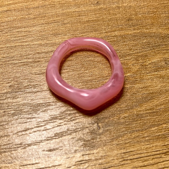 Resin and Beaded Ring Set - Picture 3 of 4